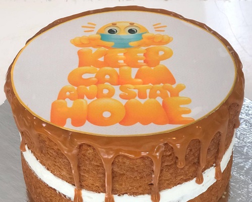 Stay at Home quarantine Cakes