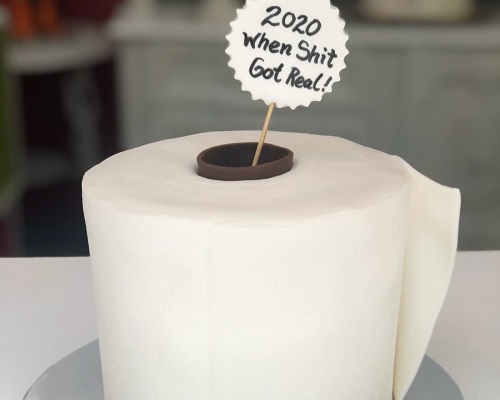 Toilet Paper pandemic Cakes