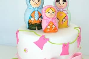 Doll - Baby Shower Cake