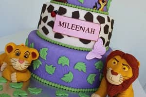 King Lion - Baby Shower Cake