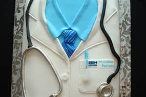 Doctor Graduation Cake