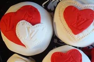 Valentines Heart Cupcake